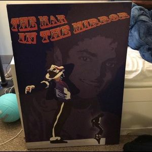 Micheal Jackson “The Man in the Mirror” portrait